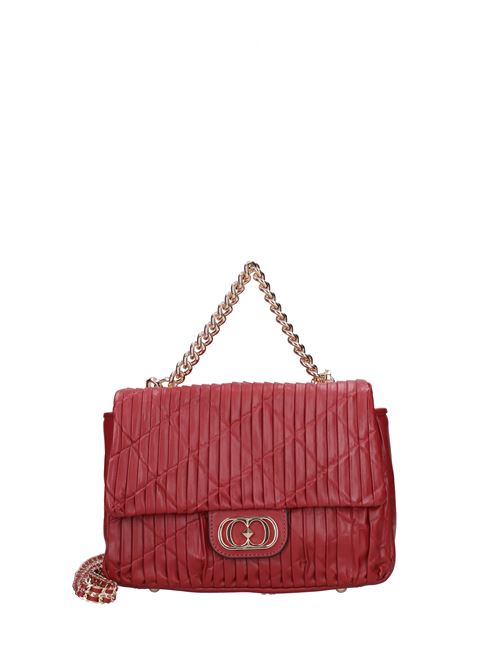 Leather bag LA CARRIE | 122P-BA-200-LEAROSSO SCURO